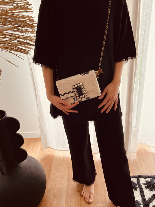 Pochette Noir et Blanche