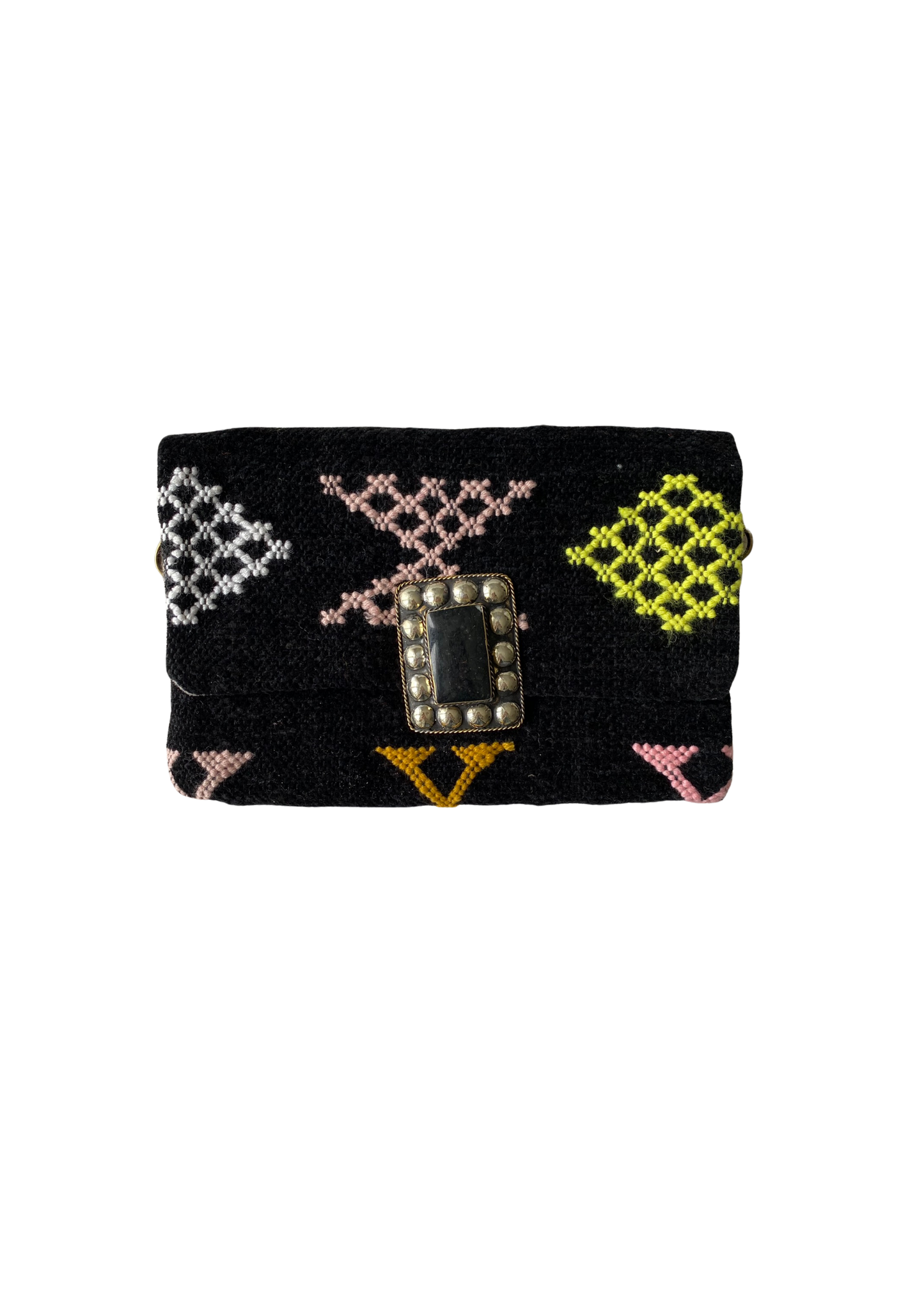 Pochette Noir/Multicolore