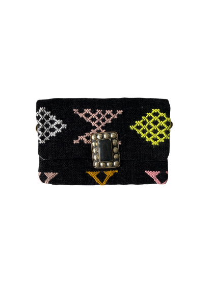 Pochette Noir/Multicolore