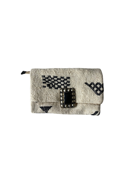 Pochette Blanche Berbère