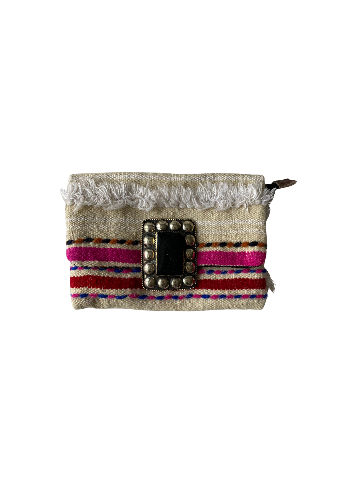 Pochette Multicolore/franges