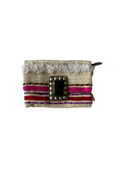 Pochette Multicolore/franges